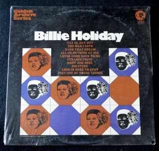 Billie Holiday - Self Titled - Jazz - Golden Archive Series - 1970 - Gas122 - Lp