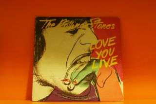 Rolling Stones - Love You Live - 1971 Coc 2 9001 Sterling Ex Double Lp Record