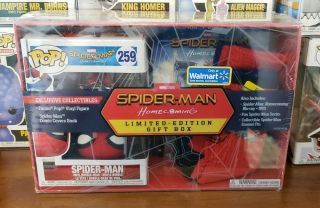 Funko Pop Spider - Man Homecoming (blu - Ray/dvd,  2017,  Limited Edition Gift Box)
