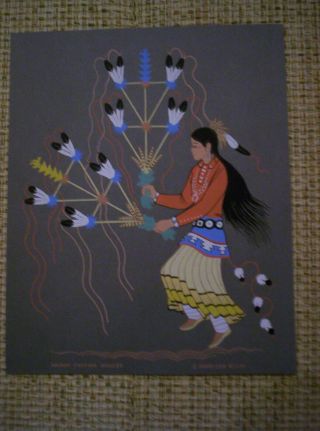 Native American Artist Harrison Begay Silkscreen Prints
