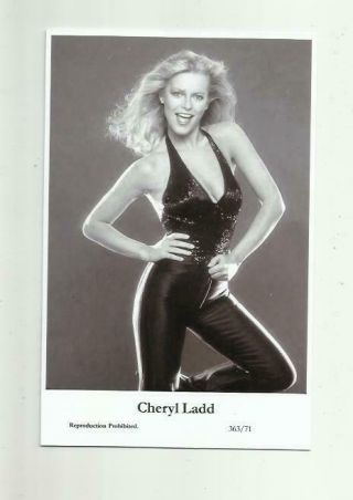 N535) Cheryl Ladd Swiftsure (363/71) Photo Postcard Film Star Pin Up