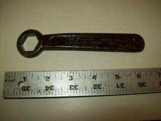 The Charles Parker Co Vise Wrench 2 Steel 13/16 " 6 " Long Meriden Conn.  Usa
