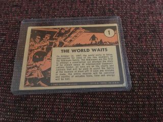 1966 Topps Lost In Space - 1 The World Waits -