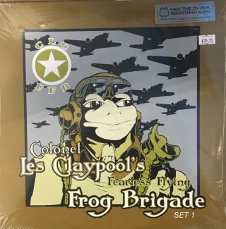 Les Claypool’s Frog Brigade Live Frogs Set 1 & 2 2x Lp Rsd 2019 Vinyl