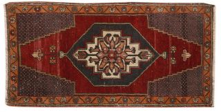 2x3 Oriental Handmade Vintage Wool Carpet Traditional Turkish Boho Area Rug