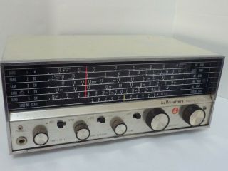 Vintage Hallicrafters Model S 118 Communications Five Band Ham Radio Receiver