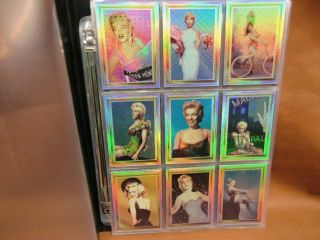 Marilyn Monroe Ii 2 Collector Trading 100 Card Set,  16 Holochrome Subset Promo