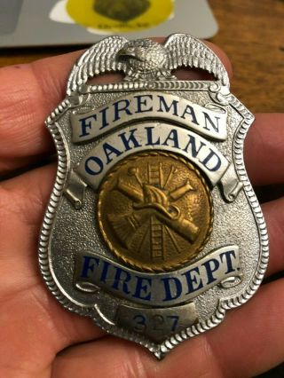 1940s Oakland Fire Department Fireman 