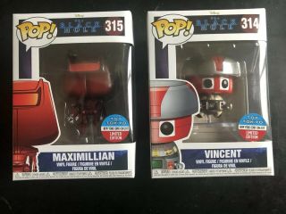 Nycc 2017 Funko Pop The Black Hole Vincent & Maximillian Toy Tokyo Exclusive