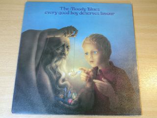 Ex/ex - The Moody Blues/every Good Boy Deserves Favour/1971 Threshold Lp