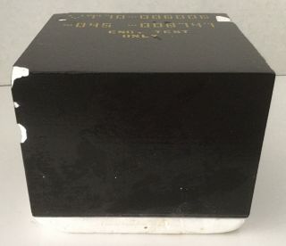 Vintage NASA SPACE SHUTTLE Heat Shield Test TILE VT70 - 006006 - 045 - 008747 3