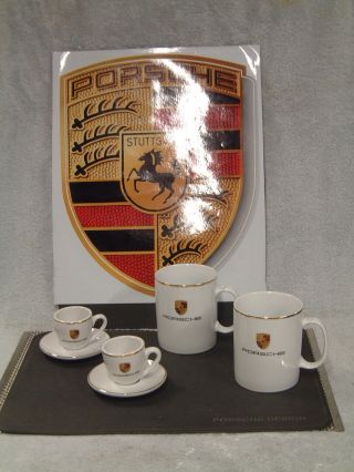Porsche Design The Ultimate After Dinner Espresso Coffee Tea Cocoa Set Up
