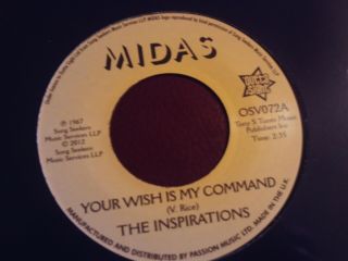 The Inspirations - Your Wish Is My Command Northern Soul