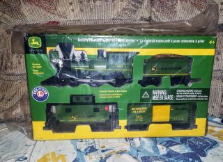 Lionel Ready To Play Train Set W/ Remote Control John Deere Factory Seal Bag