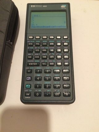 Vintage Hp 48gx Engineering Calculator 128k Ram