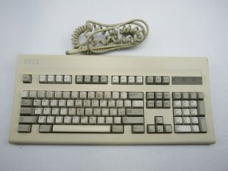 Vintage Old Logo Dell 101 - 102 Gyiat101 - 102 Alps Salmon Mechanical Keyboard