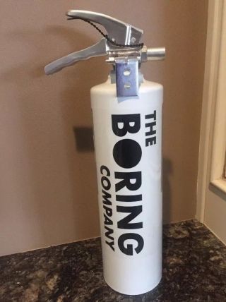The Boring Company Fire Extinguisher Not A Flamethrower Elon Musk
