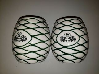 Patron Tequila Tiki Mug Agave Cups 100 Authentic Two Cups