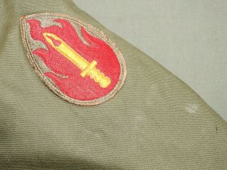 US Army Vietnam Era 63RD INFANTRY DIVISION CAPTAIN BADGED M - 51 FIELD JACKET Vtg 3