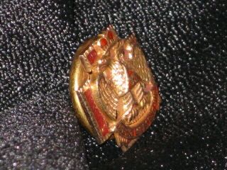 Masonic Scottish Rite 33rd Degree 14K Gold Lapel Pin 3