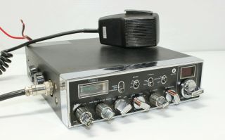 Vintage Galaxy Dx 44v Cb Radio Powers Up Parts