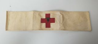 Vintage Red Cross Armband C1929