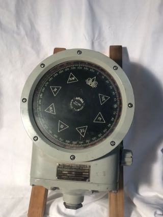 Ww2 Us Navy Bureau Of Ships U.  S.  Navy Military Mark Viii Mounted Compass