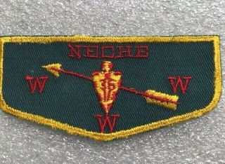 Boy Scout Oa 36 Neche First Flap