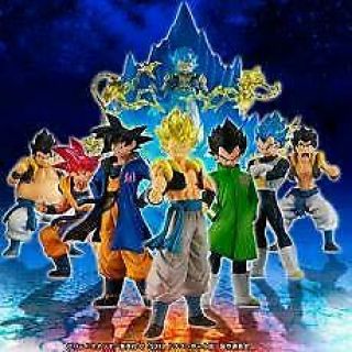 Hg Movie Dragon Ball Goku Vegeta Fusion Set