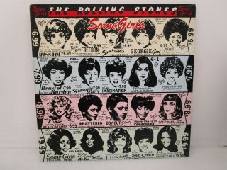 Rolling Stones Some Girls Mick Jagger Miss You Shattered 1978 Vinyl Record Lp