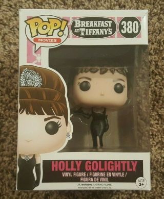 Funko Pop Holly Golightly Vinyl Figure 380 - Breakfast At Tiffany 