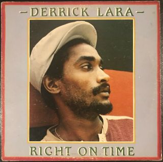 Derrick Lara - Right On Time - Masai Lp 33t Rare 1982 ♫