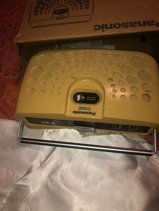 Vintage Panasonic Portable 8 Track Cassette Player With 8 Track Cassettes