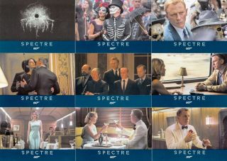 James Bond Archives Spectre Movie 2016 Rittenhouse Complete Base Card Set Of 76