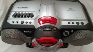 Sony Xplod Boombox CFD - G505 CD/CD - RW Playback/Cassette/Radio/CD - R Playback Vtg 3