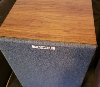 Vintage Klipsch Kg2 Stereo Speakers - And