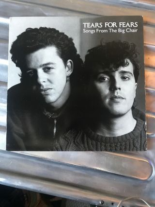 Tears For Fears - Songs From The Big Chair - Orig.  Vintage Vinyl Lp 1985