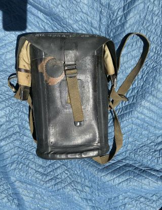 D - Day Us Army Issue All Purpose Invasion Bag 1944 Dated