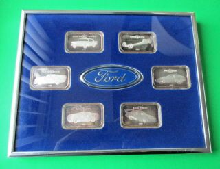 Fast Fords Set Of 6 Vintage 1990 