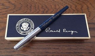 Rare President Ronald W.  Reagan White House Bill Signer Pen - Presidential Seal