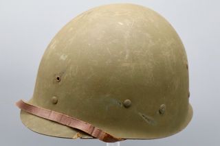 Us Wwii Firestone Helmet Liner With Green Buckle Chinstrap