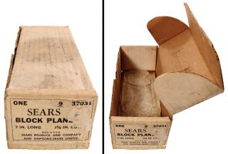 Box For Sears Craftsman No.  37031 Block Plane - Mjdtoolparts