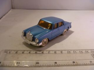 Vintage Schuco Mirako Car Mercedes Benz 1001/1 Metallic Blue