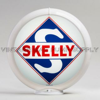 Skelly 13.  5 " Gas Pump Globe (g183) - U.  S.  Only