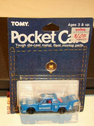 1977 Rare Blue Tomy Tomica Gitanes Bmw 3.  5 Csl No F30 1:60 Made In Japan Car Moc