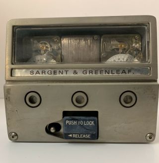 Vintage Sargent & Greenleaf Timelock