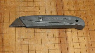 Vintage Fixed Blade Utility Knife Box Cutter Eagle Rule,  Made In U.  S.  A.