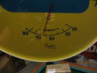 HUGE PPG,  AUTOMOTIVE PAINTING ADVERTISING TAYLOR THERMOMETER 2