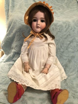 Antique 24 1/2 " Kley & Hahn Walkure Doll