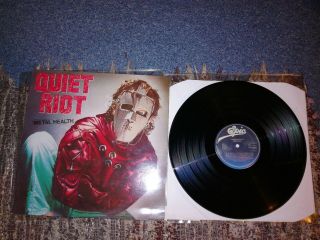 Quiet Riot - Metal Health - 12 " Lp 1983 Vgc/ex A1/b1